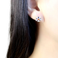 Colorful Stone Stud Earrings