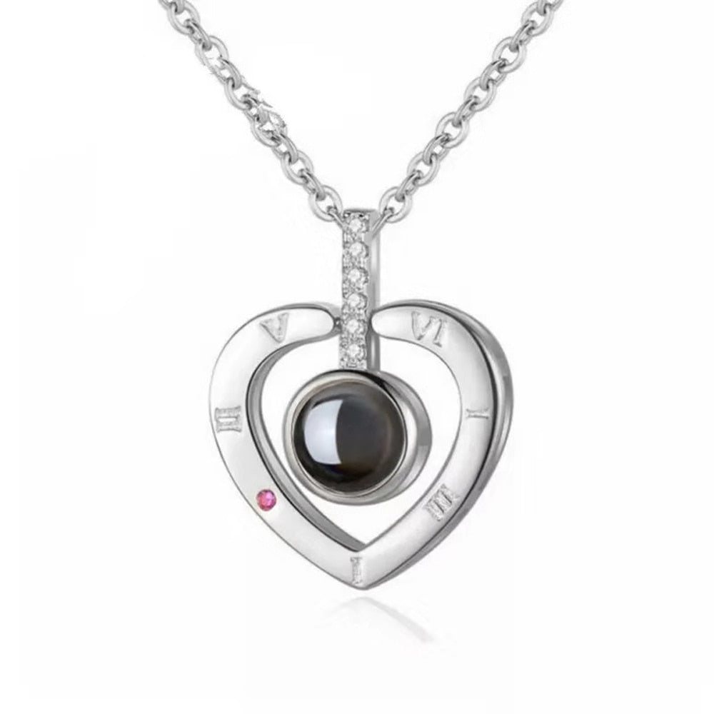 Love Necklace With "I Love You" in 100 Languages