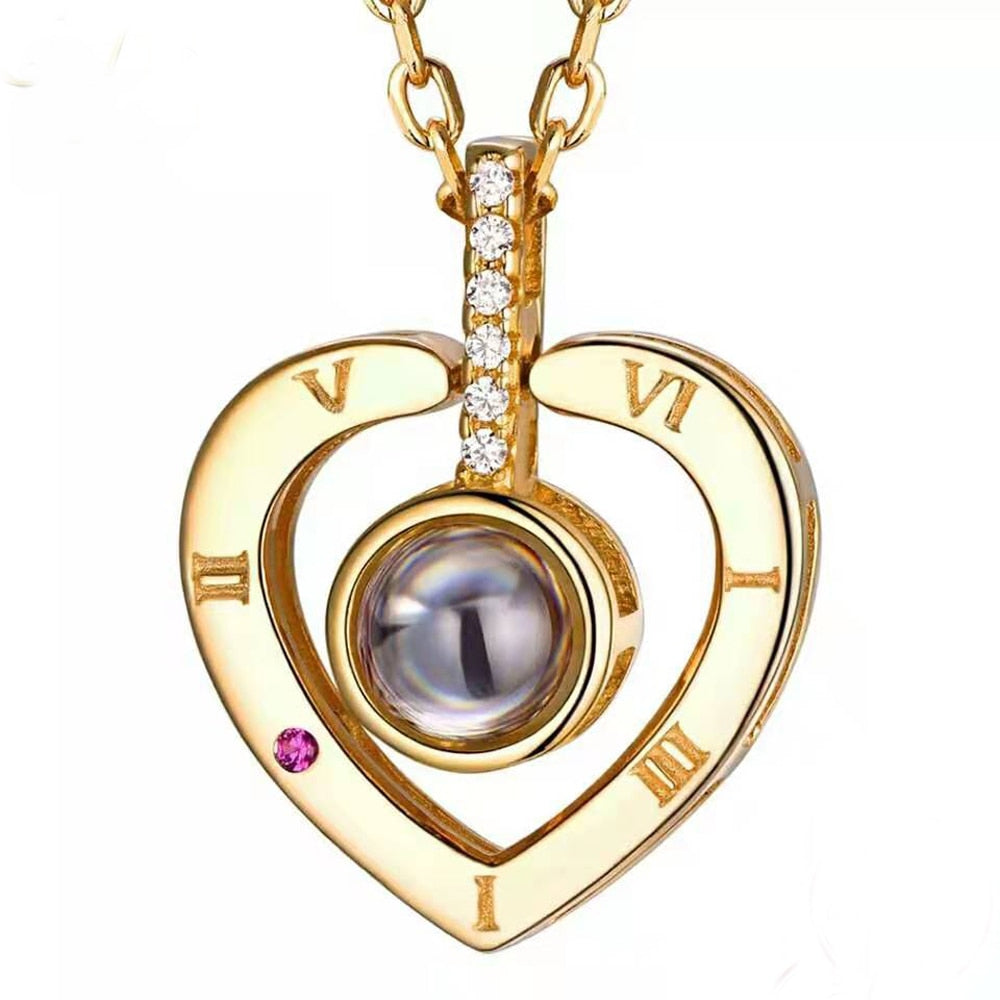 Love Necklace With "I Love You" in 100 Languages