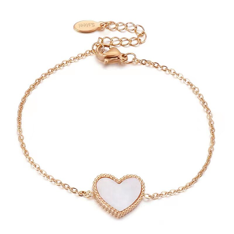 Heart Shell Bracelet