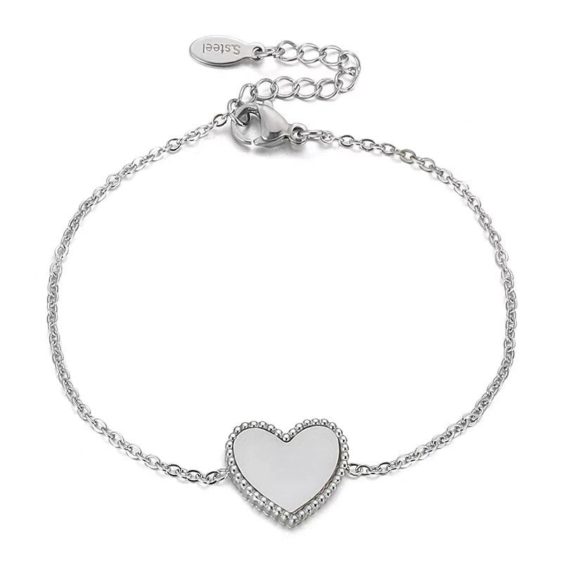 Heart Shell Bracelet