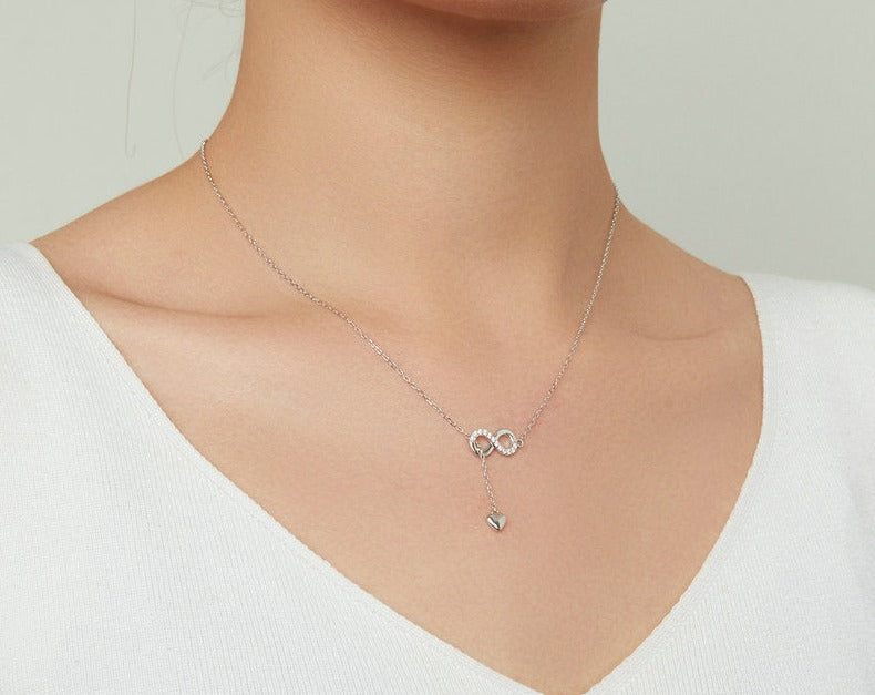 Infinity Love Pendant Necklaces