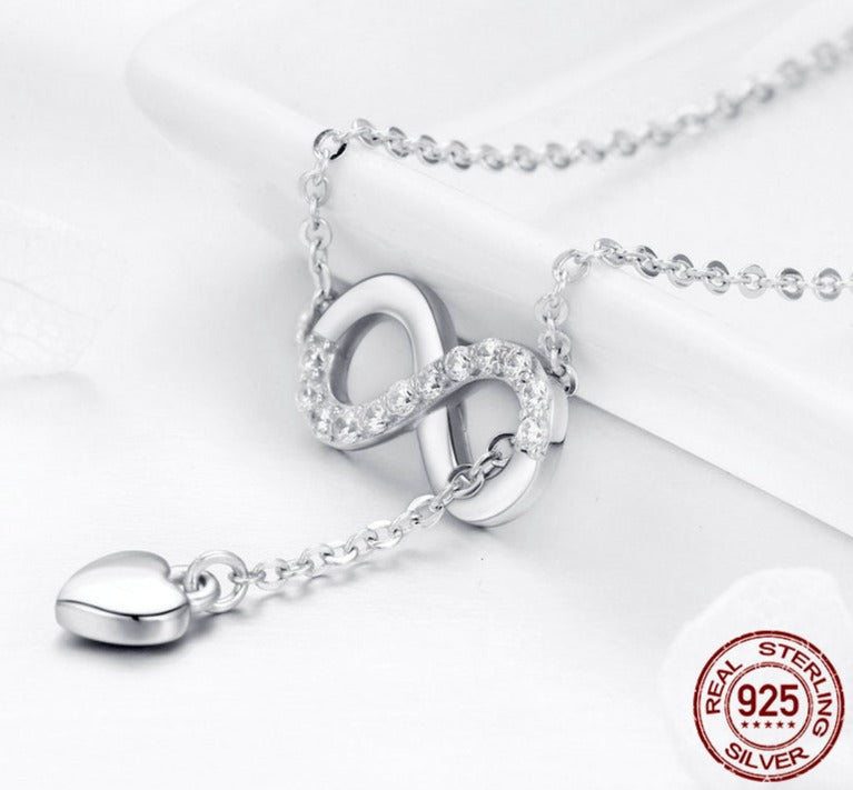 Infinity Love Pendant Necklaces